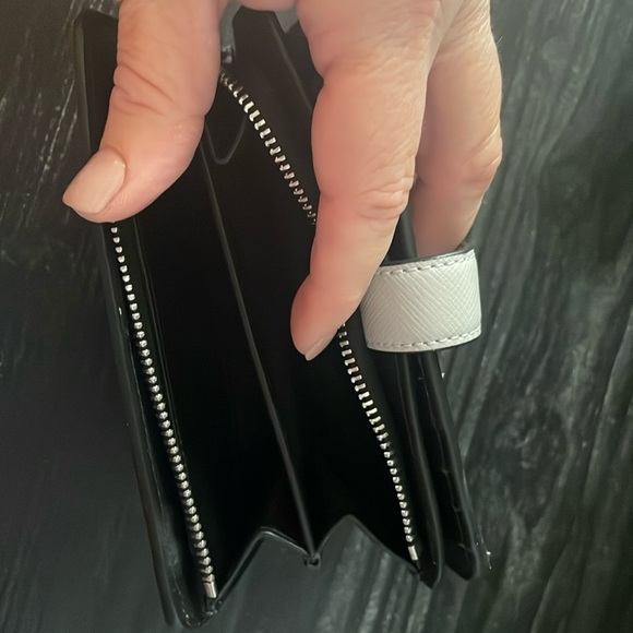 Kate Spade Madison Colorblock Wallet, Saffiano Leather, Platinum Grey - Picture 3 of 4